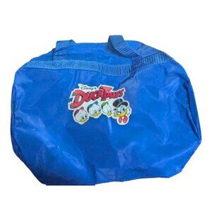 Disney Duck Tales Blue Nylon Tote Bag NOS New Unused Vintage